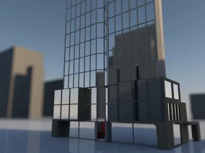 Hotel BASS 3D model