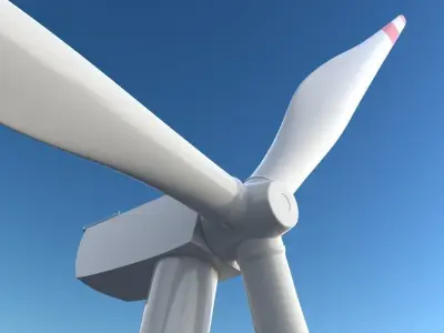 Windmill 3d model - 3ds max vray scene 3D model