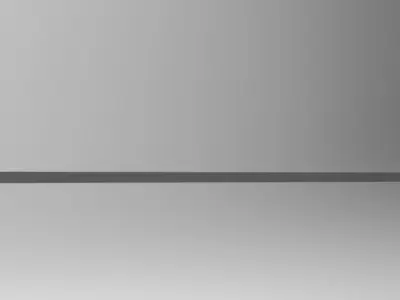 Flat metal strip 5 holes - Meccano part Free 3D model