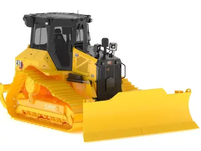Medium Dozers D5 3D model