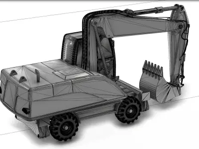 Vehicle - heavy equipment 03 3D model