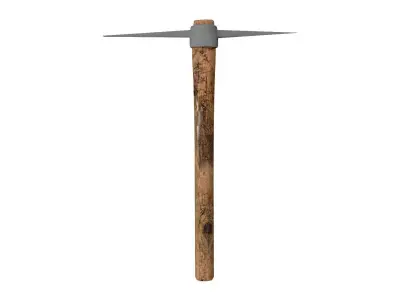 Pick Axe Tools Low-poly 3D model buy