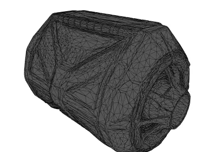 Futuristic SciFi Energy Core 3D model buy