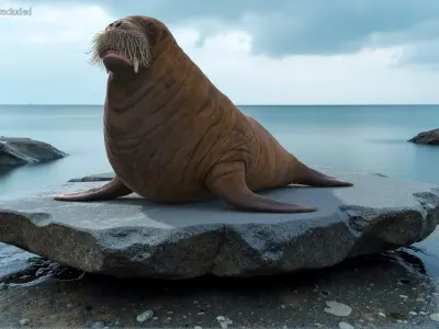  Walking Young Walrus 