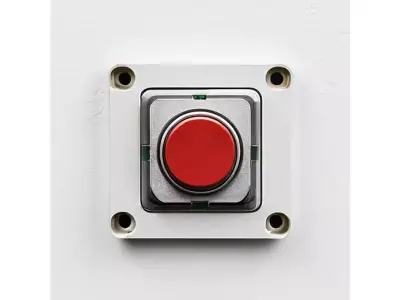 Industrial Factory Control Button Housing for 3D print 3D model