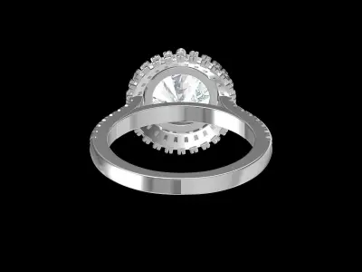 Wedding Ring  3D print model 199