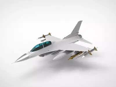 F16 Viper 3D model purchase