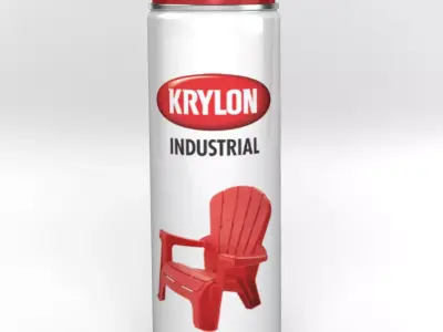 Spray paint can 3D model purchase