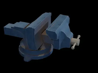 Table Vise Low-poly 3D model purchase