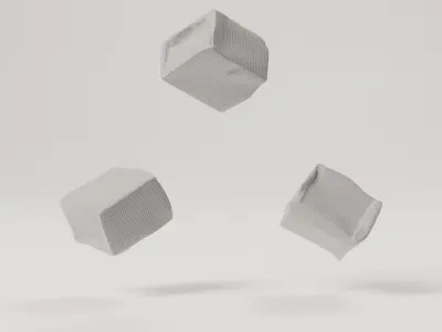 Caramel 3D model