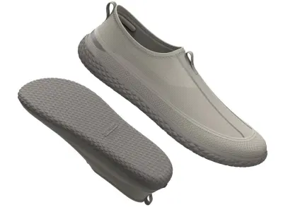 Samclaf Stream 3D Sneaker Concept Low-poly 3D model