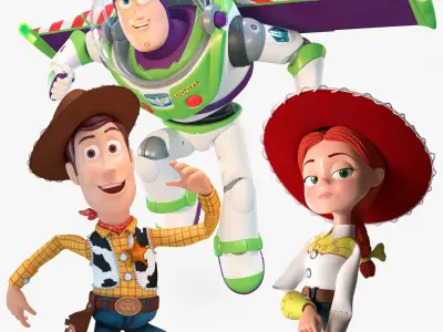  Woody Buzz Jessie RIGGED Bundle 