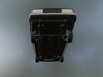black car 3D model