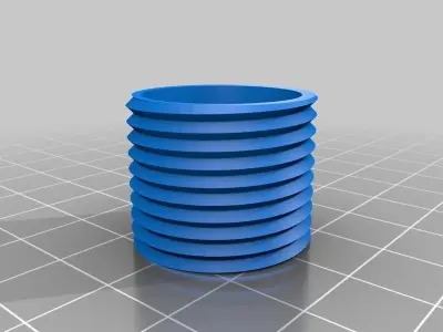 Screwable Two Part Globe - Earth in 3D Free 3D print model