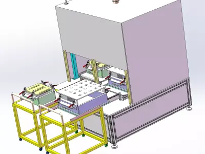 Laser Welding Machine Equipment  3D model