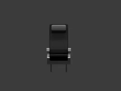Economy Class Airplane Seat 3D model