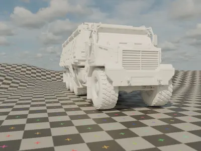 Armored Truck 3D model purchase