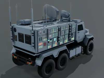Warfare Vehicle 3D model by aruramesh79
