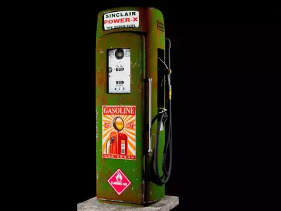 Gas Pumb Free 3D model