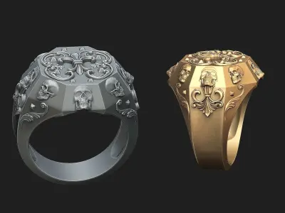 chopper ring 3D print model