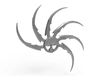 Shuriken of Predator from the movie Alien vs Predator 2004 3D print model