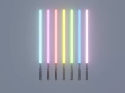 Lightsaber 3D model purchase