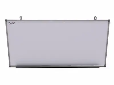 Whiteboard Low-poly PBR Free low-poly 3D model
