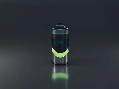 Sci-Fi Mini Capsule-1 Low-poly 3D model