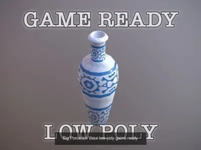 Game Ready Antique Furniture 3D Model Pack
