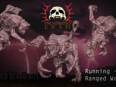 Xenoteras Pawns Erah 3D print model