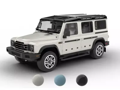 Ineos Grenadier 1924 2024 3d model 3D model