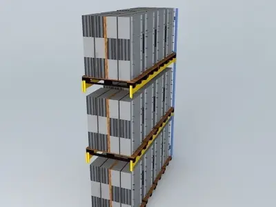 Theorem pedestals Free 3D model