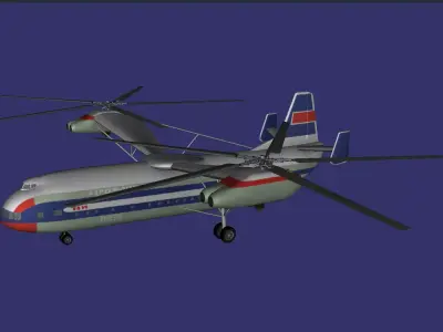 Mil Mi 12 Free low-poly 3D model