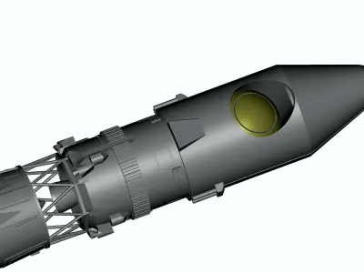 Space rocket R7 VOSTOK 3D print model