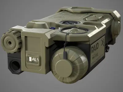 RAID-Xe - Replica Low-poly 3D model