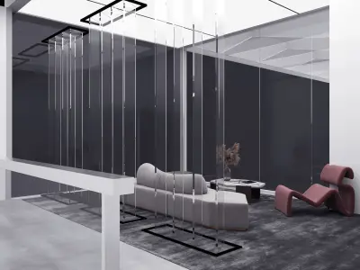 auto booth  3D model