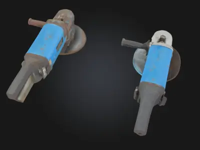 Angle Grinders Evolution  From Classic to Cutting-Edge 3D model