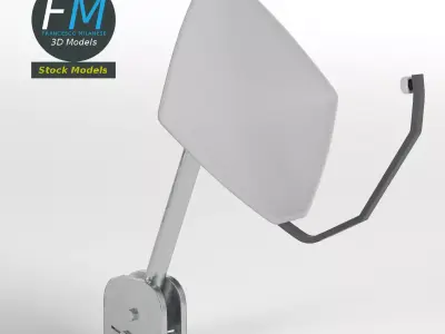Satellite dish 2 3D model purchase