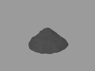 Ash Pile 3D model