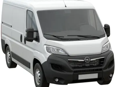 2021 Opel Movano L1H1 3D model