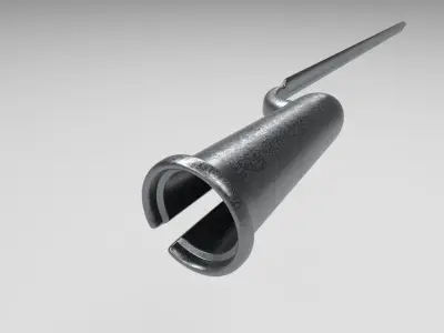 Civil War Bayonet 3D model