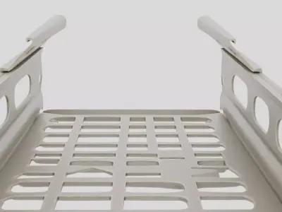 Industrial Factory Overhead Cable Tray for 3D print 3D model