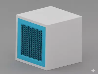 Positive Pressurization Unit PPU CAD Model 3D model