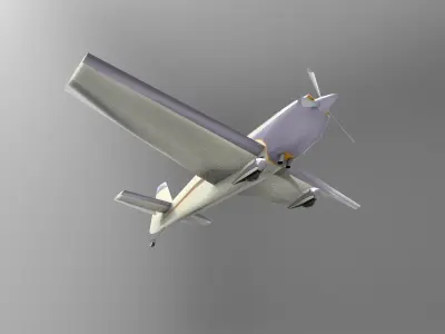 Extra 300 airplane 3D model