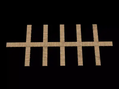 small bridge pier  3D model