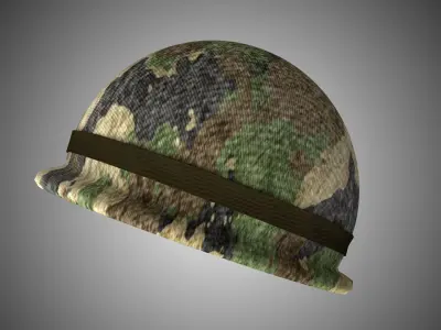 soldier helmet military helmet 3D model