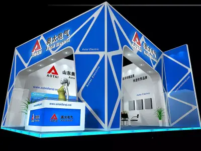 Exhibition - Area - 6X9-3DMAX2009-01 3D model