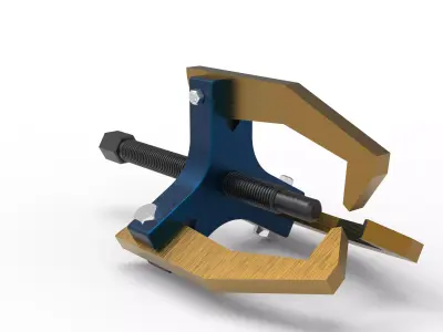 Bearing remover Low-poly 3D model