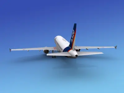 Airbus A320 1 3D model