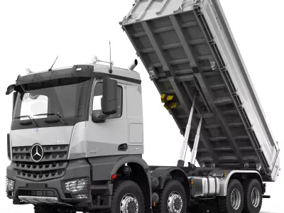 Mercedes Arocs 8X6 Tipper 3D model